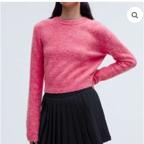 Lululemon Alpaca Wool-Blend Cropped Sweater - Picture 1 of 6